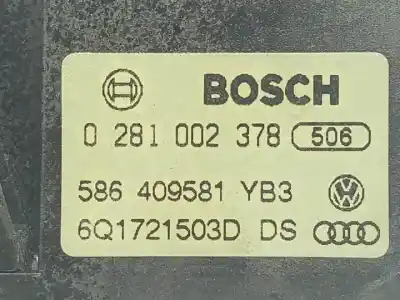 Автозапчасти б/у педальный потенциометр за seat ibiza (6l1) d-atd ссылки oem iam 6q1721503d  
