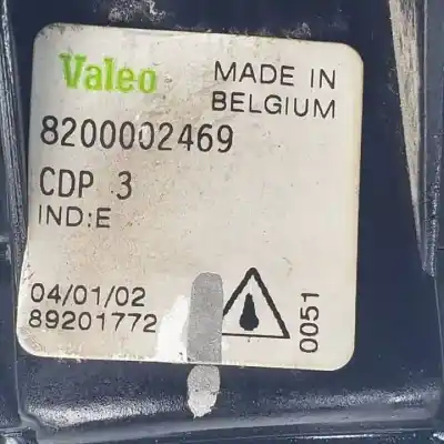Автозапчастина б/у ліва протитутмана для renault clio ii fase ii (b/cb0) k4j711 посилання на oem iam 8200002469  89201772