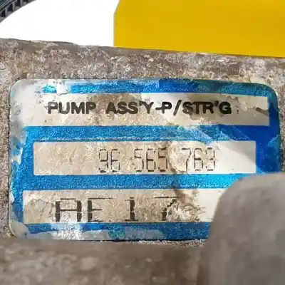 Peça sobressalente para automóvel em segunda mão bomba de direção por daewoo matiz (m100, m150) 1.0 referências oem iam 96565763  
