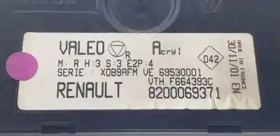 Автозапчастина б/у клімат-контроль для renault clio ii fase ii (b/cb0) k4j711 посилання на oem iam 8200069371  