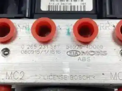 Second-hand car spare part abs for kia carnival d/j3 oem iam references 0265800445  589204d000