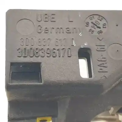 Second-hand car spare part interior left front handle for volkswagen phaeton (3d2/3d8) bkl oem iam references 3d0837617d  