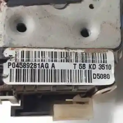 Second-hand car spare part left front door lock for jeep compass 651 oem iam references p04589281ag  