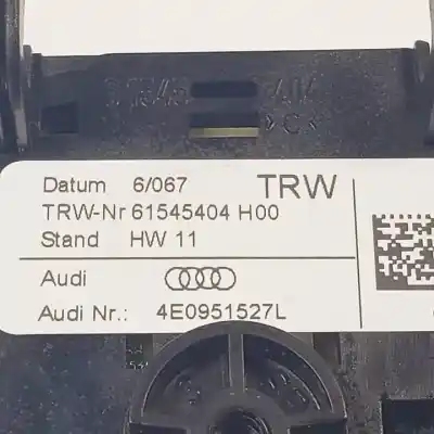 Автозапчастина б/у управління рульмом для audi q7 (4l) bug посилання на oem iam 4e0951527l  