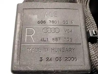 Автозапчастина б/у передній правий ремін безпеки для audi q7 (4l) bug посилання на oem iam 4l1857706  606728300