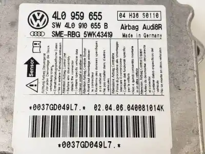 Автозапчастина б/у блок управління подушками безпеки для audi q7 (4l) bug посилання на oem iam 5wk43419  4l0910655b