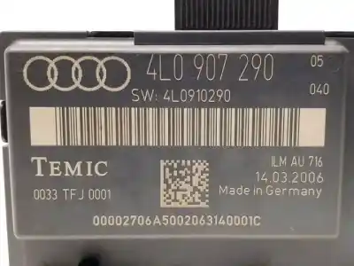 Second-hand car spare part comfort module for audi q7 (4l) bug oem iam references 4l0907290  0033tfj0001