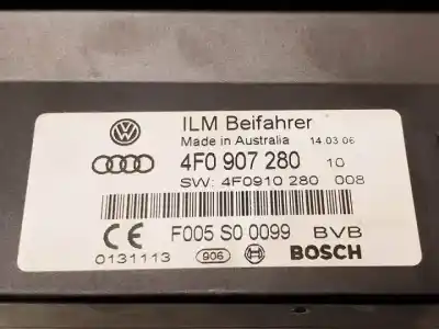 Автозапчастина б/у модуль комфорт для audi q7 (4l) bug посилання на oem iam 4f0907280  f005s00099