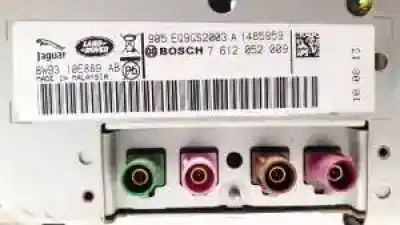 Second-hand car spare part multifunction display for jaguar xj 306dt oem iam references bw9310e889ab  