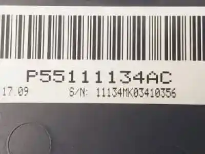 Second-hand car spare part climate control for jeep compass 651 oem iam references p55111134ac  