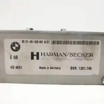 Pezzo di ricambio per auto di seconda mano modulo elettronico per bmw 5 (e60) 520 i riferimenti oem iam 651206920461  