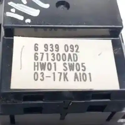 Second-hand car spare part left front power window switch for bmw 5 (e60) 520 i oem iam references 6939092  