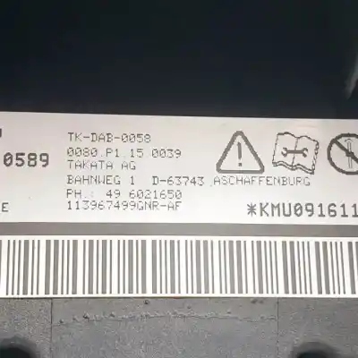Peça sobressalente para automóvel em segunda mão airbag dianteiro esquerdo por nissan note (e11e) k9k276 referências oem iam 113967499gnraf  3055429