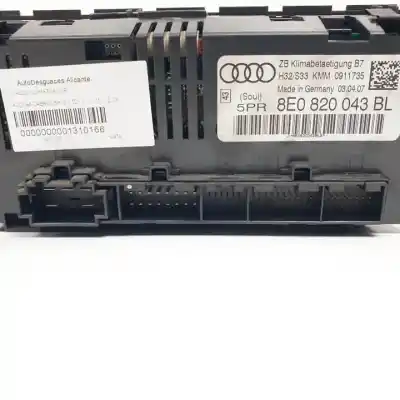 Автозапчастина б/у клімат-контроль для audi a4 cabrio (8h) bpw посилання на oem iam 8e0820043bl  