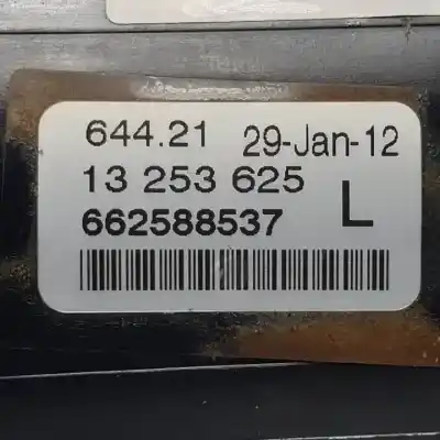 Second-hand car spare part left fog light for opel corsa d a12xer oem iam references 13253625  662588537