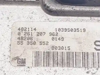 Second-hand car spare part ecu engine control for opel corsa c g-z12xe oem iam references 0261207962  