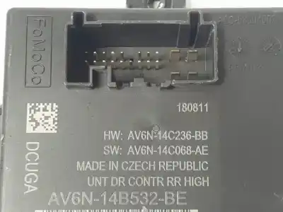 Second-hand car spare part electronic module for ford c-max (cb3) d4204t oem iam references av6n14b532be  