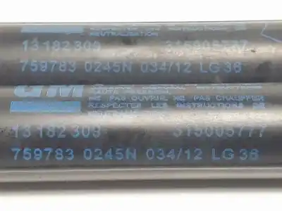 Second-hand car spare part tailgate gas strut for opel corsa d a12xer oem iam references 13182309  
