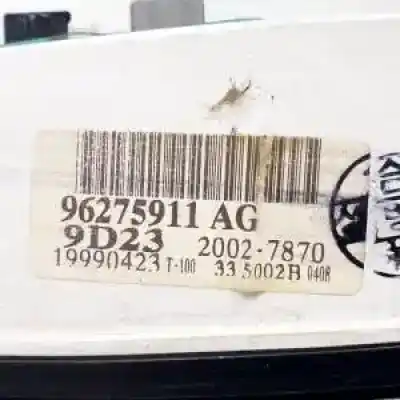 Peça sobressalente para automóvel em segunda mão quadrante por daewoo lanos 1.5 g a15sms-g referências oem iam 96275911ag  