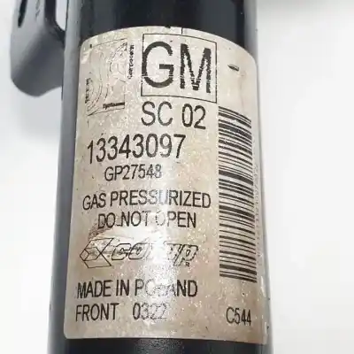 Second-hand car spare part front left shock absorber for opel corsa d a12xer oem iam references 13343097  