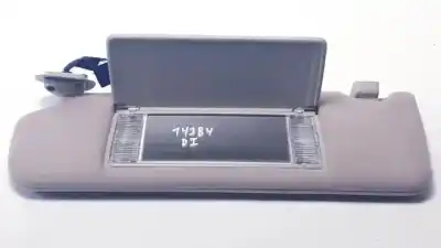 Peça sobressalente para automóvel em segunda mão pára-sol esquerdo por jaguar xj bc referências oem iam   