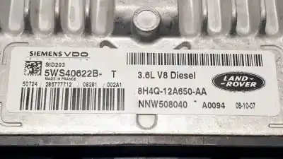 Автозапчастина б/у ебу контролер двигуна для land rover range rover (lm) 368dt посилання на oem iam 5ws40622b  
