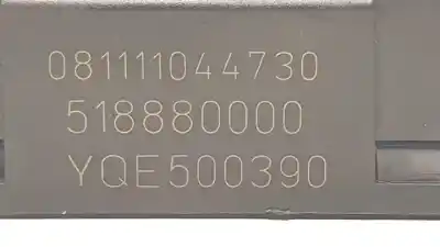 Автозапчастина б/у реле/запоперівник для land rover range rover (lm) 368dt посилання на oem iam 518880000  