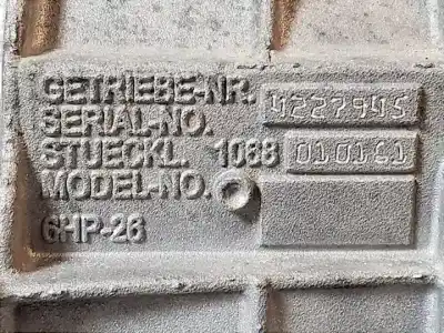 Pezzo di ricambio per auto di seconda mano riduttore per jaguar s-type d/7g riferimenti oem iam 6hp26  6r837000ad