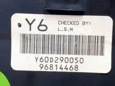 Peça sobressalente para automóvel em segunda mão quadrante por chevrolet aveo b12d1 referências oem iam 96814468  