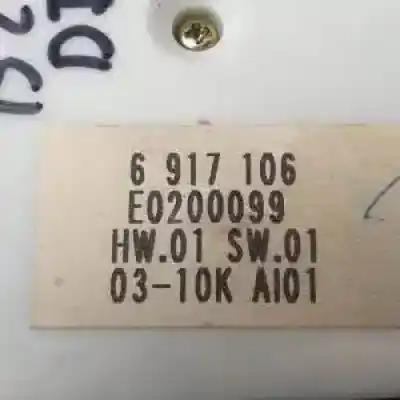 Second-hand car spare part left front power window switch for bmw serie 7 (e65/e66) n62b44a oem iam references 6917106  