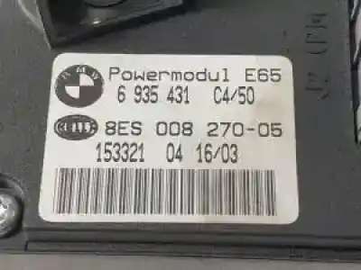 Second-hand car spare part electronic module for bmw serie 7 (e65/e66) n62b44a oem iam references 6935431  