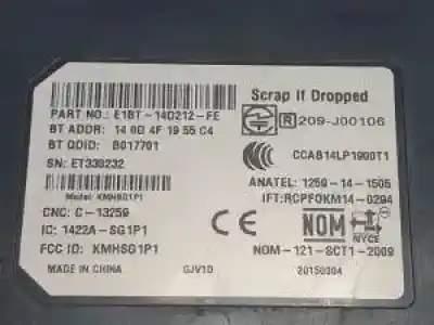Second-hand car spare part electronic module for ford focus lim. (cb8) t1da oem iam references e1bt14d212fe  