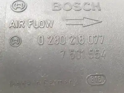 Second-hand car spare part flowmeter for bmw serie 7 (e65/e66) n62b44a oem iam references 7501554  