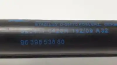 Peça sobressalente para automóvel em segunda mão amortecedores do tronco / porta por citroen c3 hfx(tu1jp) referências oem iam 9639853880  