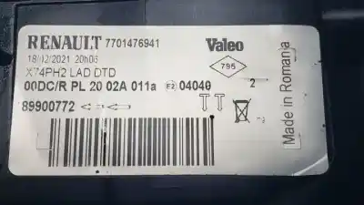 Автозапчасти б/у правая фара за renault laguna ii (bg0) g9t605 ссылки oem iam 7701476841  89900772