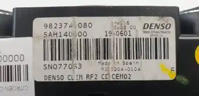 Автозапчастина б/у клімат-контроль для citroen c-elysee (dd_) 1.2 vti 72 (ddhmy0) посилання на oem iam 9823740080  