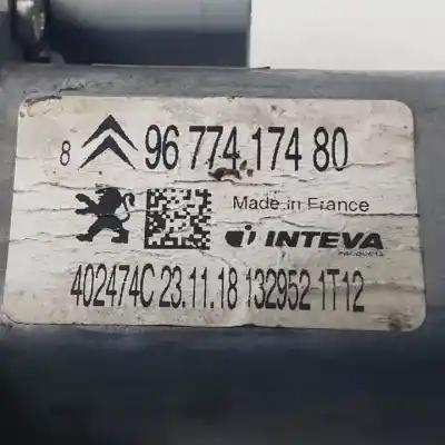 Автозапчастина б/у регулятор скла заднього правого для citroen c-elysee (dd_) 1.2 vti 72 (ddhmy0) посилання на oem iam 9677417480  