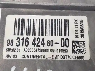 Автозапчастина б/у багатофункційний дисплей для citroen c-elysee (dd_) 1.2 vti 72 (ddhmy0) посилання на oem iam 9831642480  