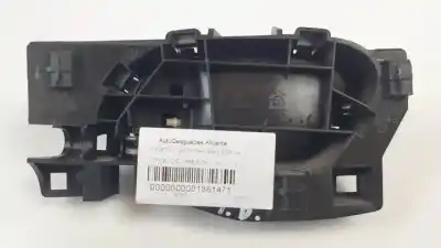 Автозапчасти б/у внутренняя задняя правая ручка за citroen c-elysee (dd_) 1.2 vti 72 (ddhmy0) ссылки oem iam 96863075vv  