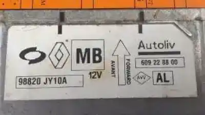 Автозапчастина б/у блок управління подушками безпеки для renault koleos m9r832 посилання на oem iam 609228800  