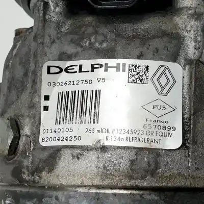 Автозапчасти б/у компрессор кондиционера воздуха за renault laguna ii (bg0) g9t605 ссылки oem iam 8200424250  