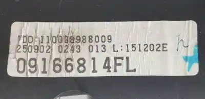 Автозапчастина б/у панель інструментів для opel corsa c z14xe посилання на oem iam 09166814fl  