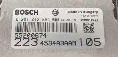 Автозапчастина б/у ебу контролер двигуна для fiat i doblò (119) 223b1000 посилання на oem iam 4534a3aam  