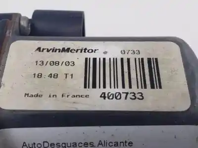 Second-hand car spare part left front window motor for renault scenic (ja..) f9qa7 oem iam references 400733  