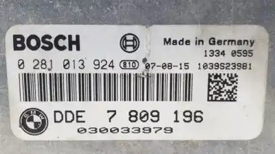 Second-hand car spare part ecu engine control for bmw x3 (e83) n47d20a oem iam references 0281013924  