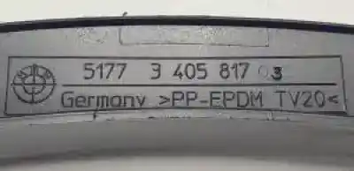 Second-hand car spare part left front winglet for bmw x3 (e83) n47d20a oem iam references 5177340581703  