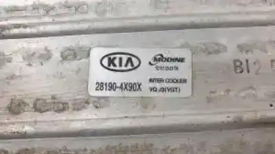 Peça sobressalente para automóvel em segunda mão intercooler por kia carnival d/j3 referências oem iam 281904x90x  