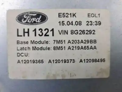 Second-hand car spare part driver left window regulator for ford focus lim. (cb4) g8da oem iam references 4m5t14a389  