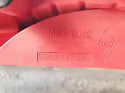 Second-hand car spare part right tailgate light for renault grand modus k9k750 oem iam references 8200212204  