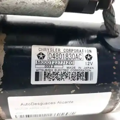 Peça sobressalente para automóvel em segunda mão motor de arranque por jeep compass ene referências oem iam 04801830ac  